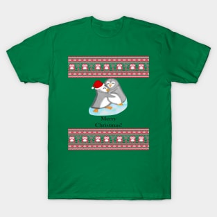 Penguin Christmas Sweater T-Shirt